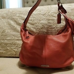 COACH leather handbag
